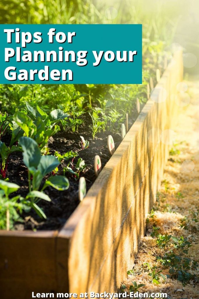 Planning your Garden, Backyard Eden, www.backyard-eden.com