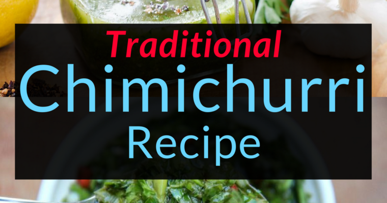 Traditional Chimichurri Sauce Recipe