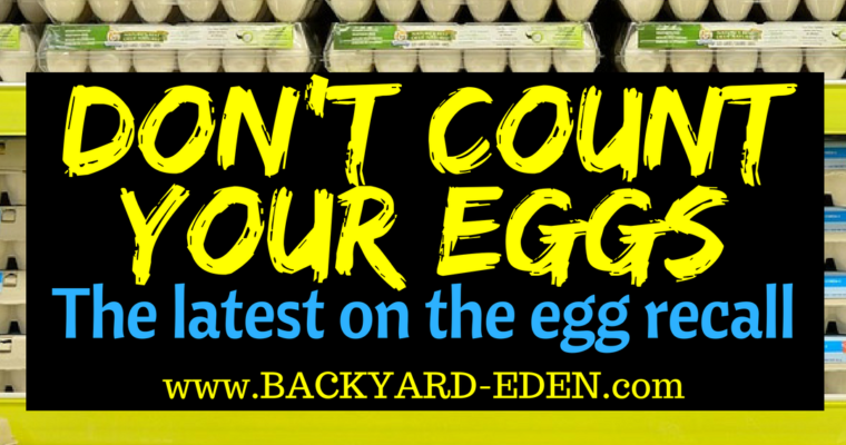 Don’t count your eggs – just yet!