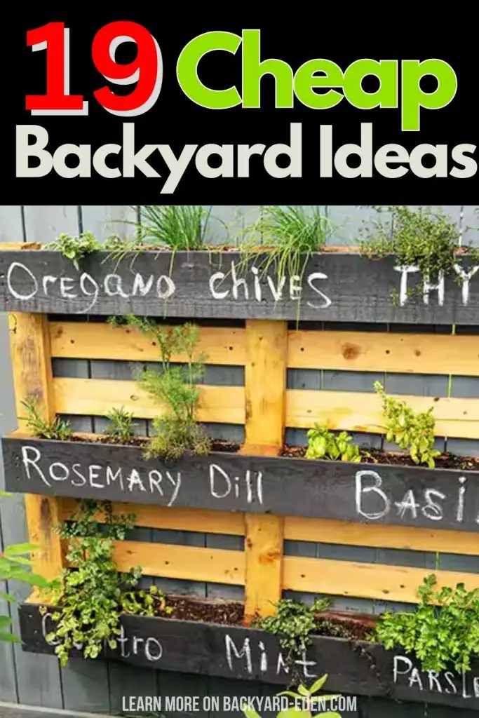 cheap backyard ideas
