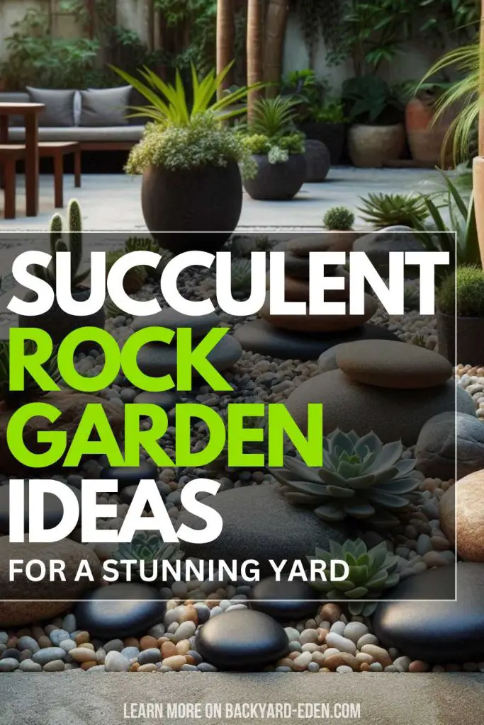 succulent rock garden ideas