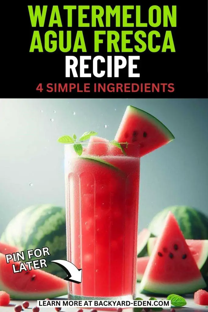 watermelon agua fresca recipe