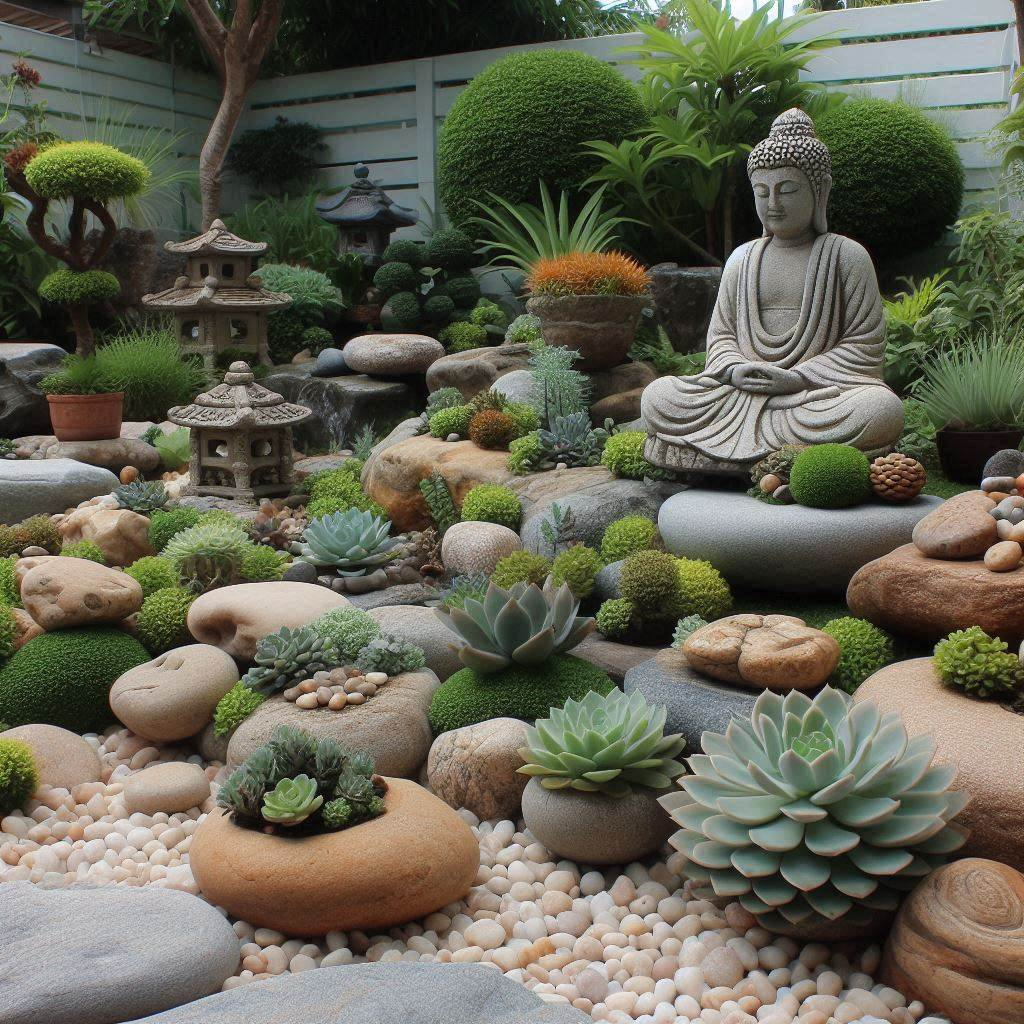 succulent rock garden ideas