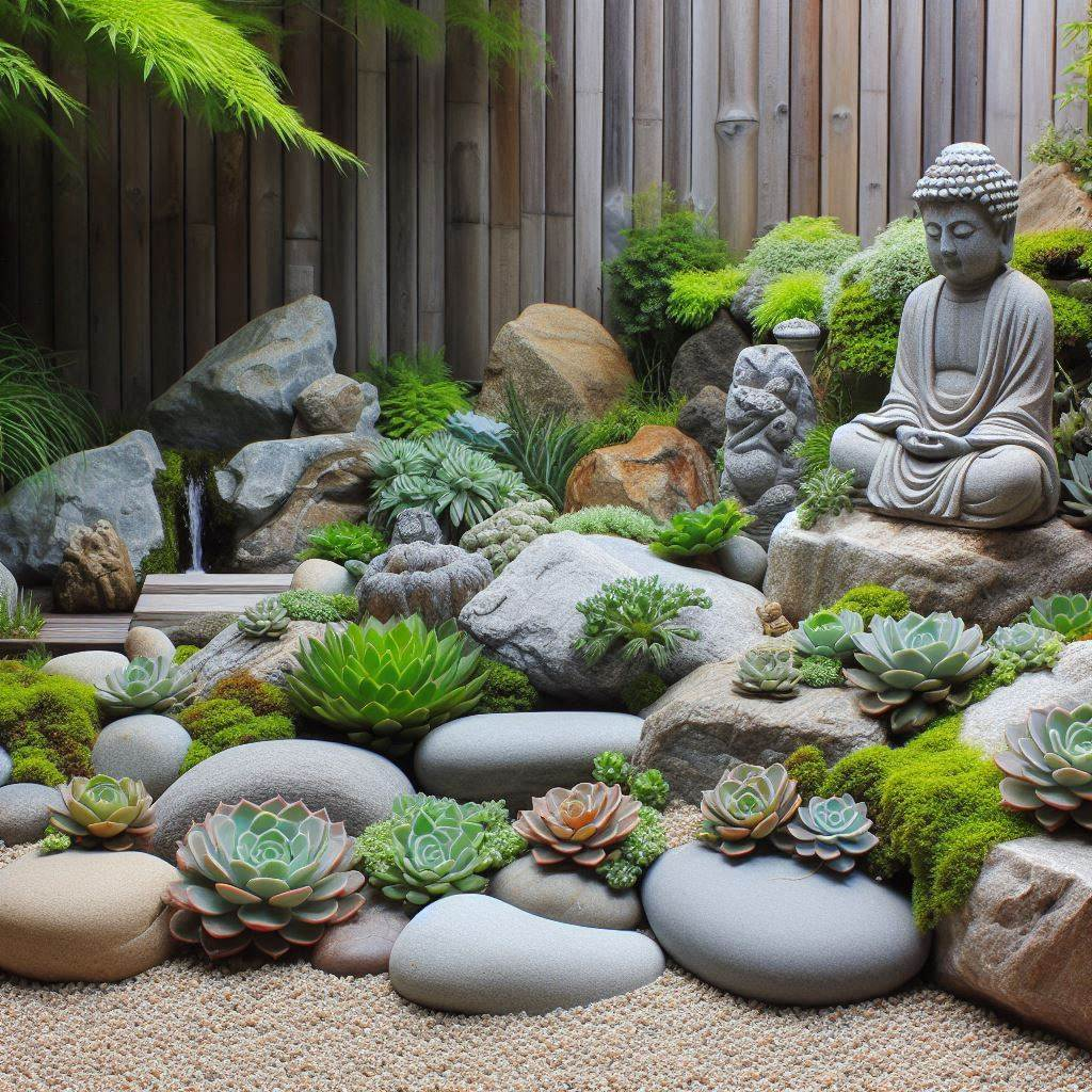 succulent rock garden ideas