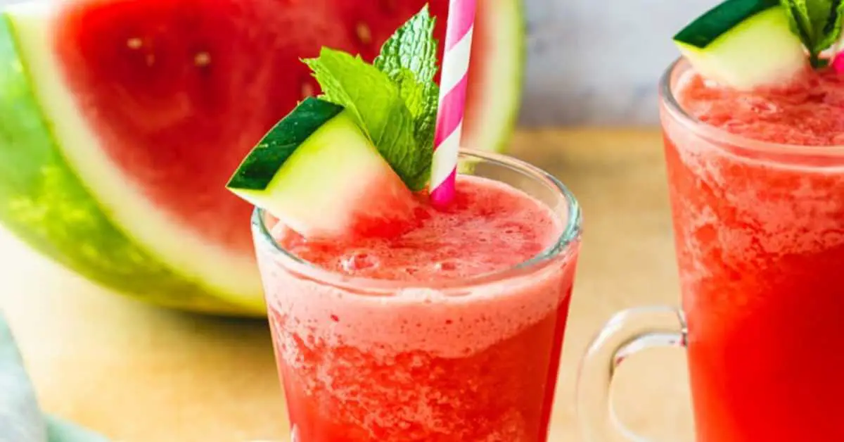 Delicious Watermelon Slushie Recipe With Just 4 Simple Ingredients