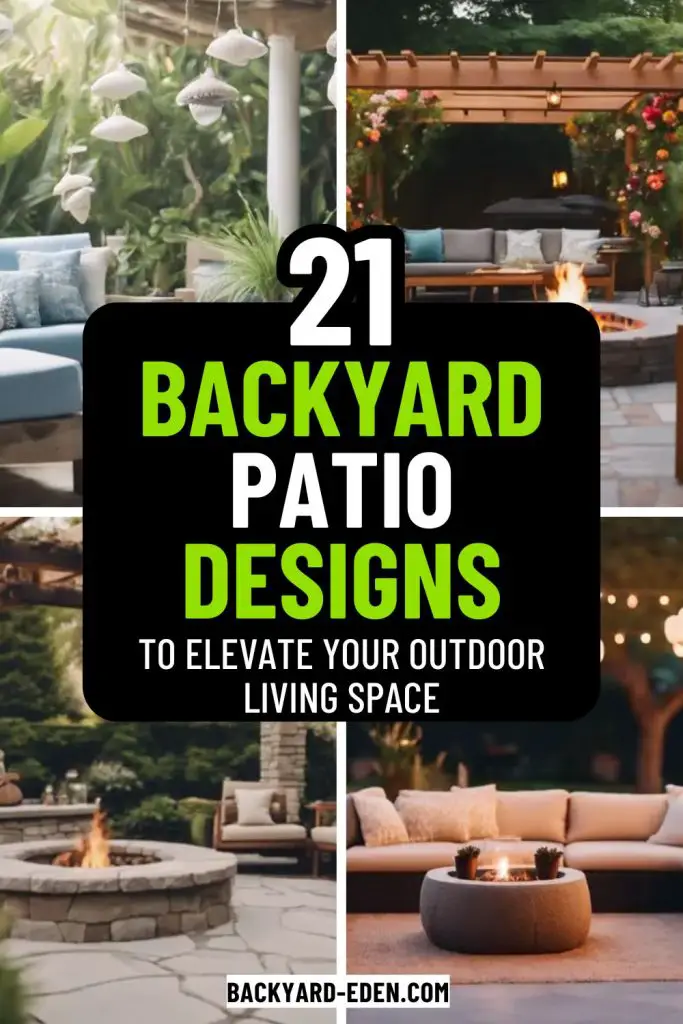 backyard patio designs