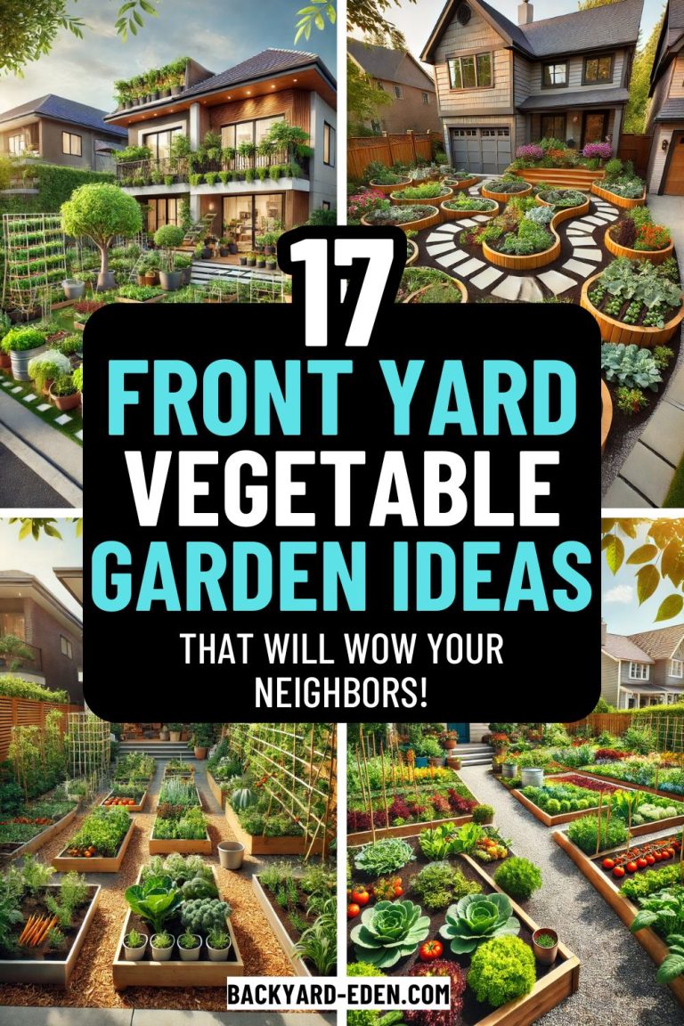 17 Front Yard Vegetable Garden Ideas That Will Wow Your Neighbors ...