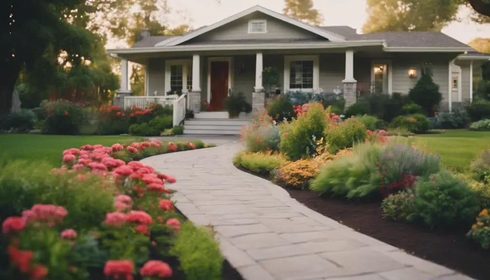 Front Yard Landscape Layout