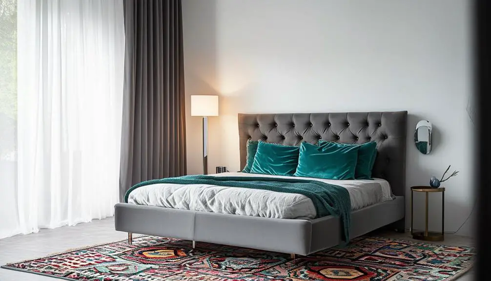 Grey And Teal Bedroom Decor Ideas