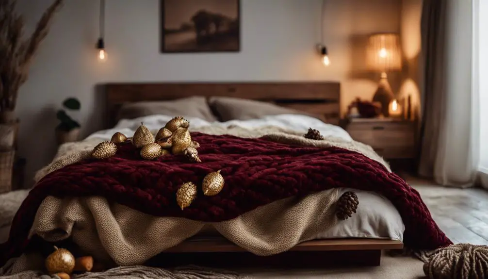 cozy autumn bedroom decor