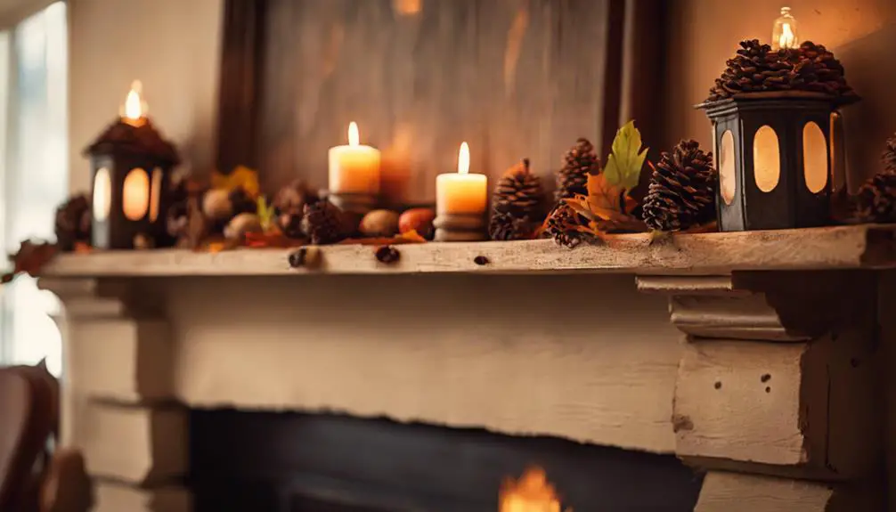 cozy autumn home accents