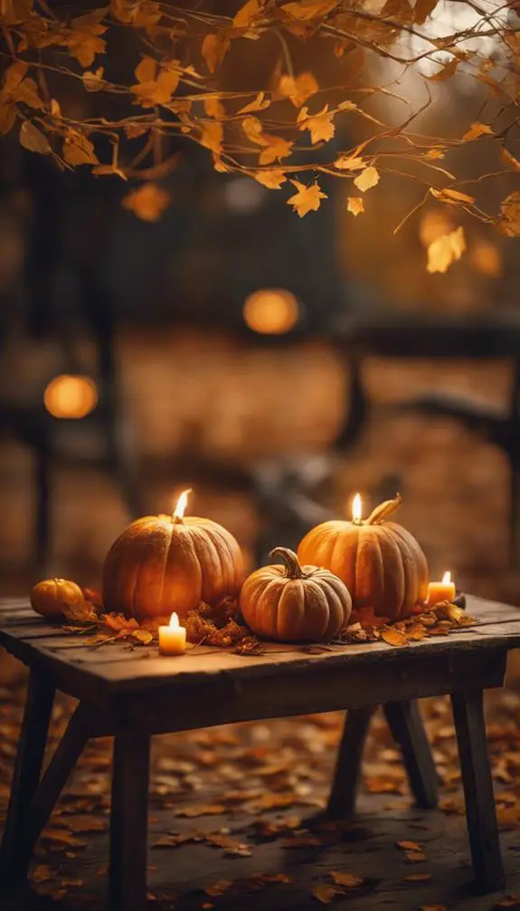 cozy autumn home accents