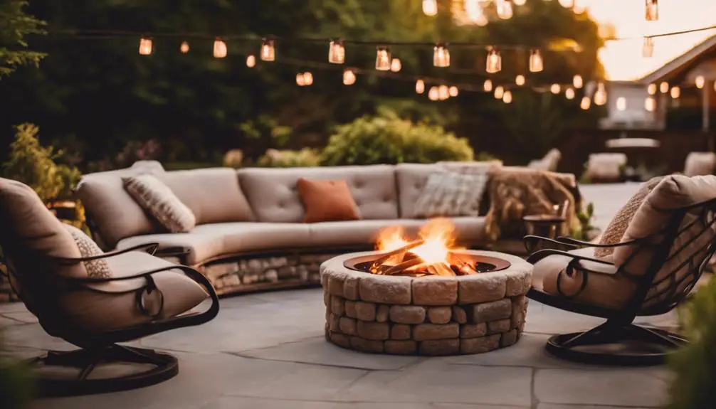 create outdoor living spaces