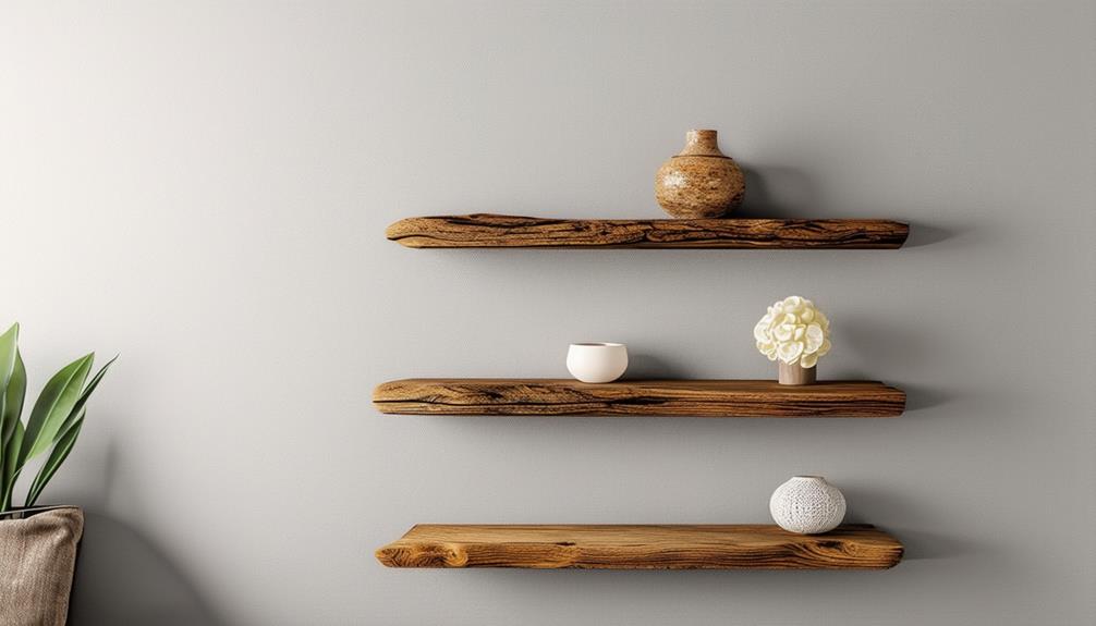 DIY Floating Shelves