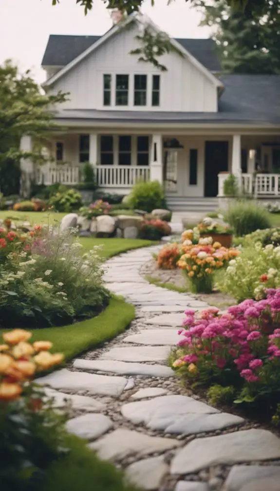 curb appeal garden designs