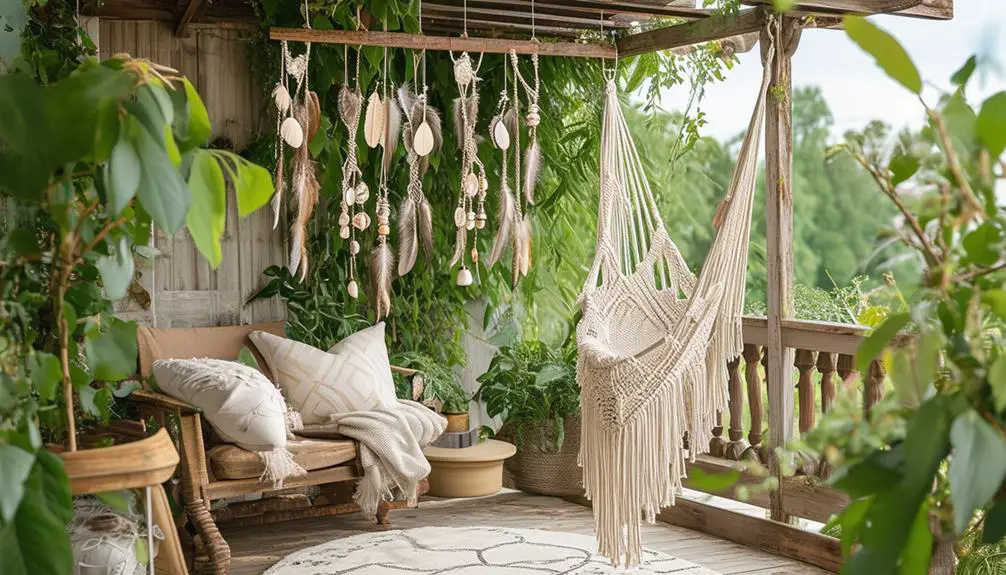 delicate musical outdoor decor