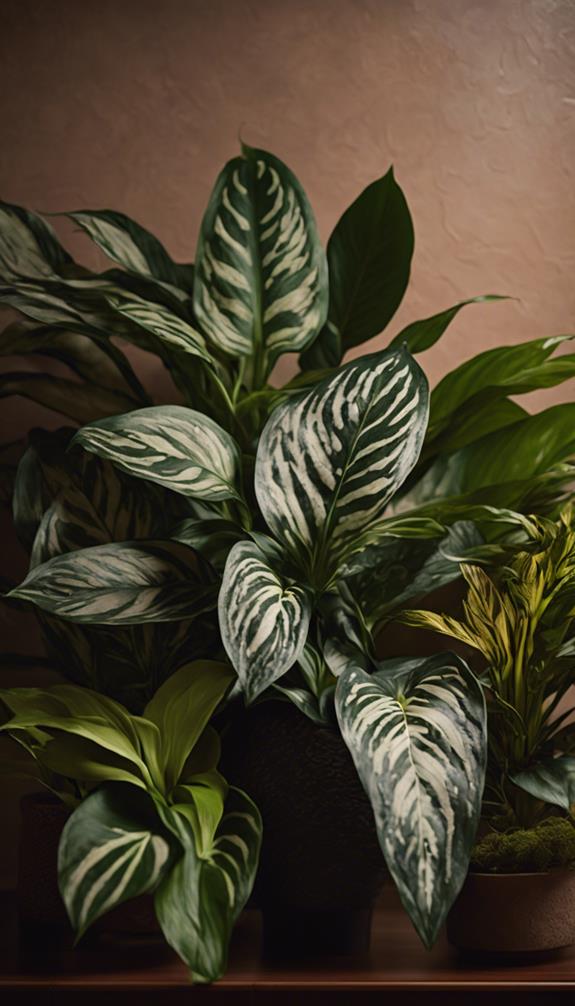 diverse chinese evergreen types