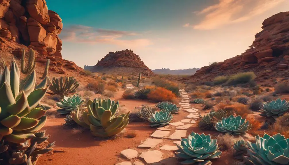 dramatic arid landscapes born