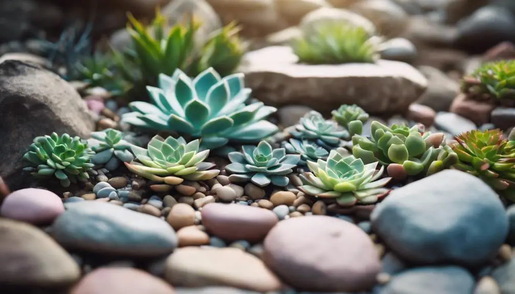 Succulent Rock Garden Design