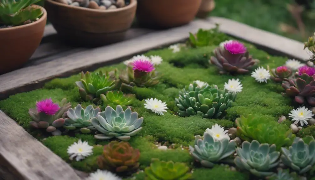 drought tolerant succulent lawn alternatives