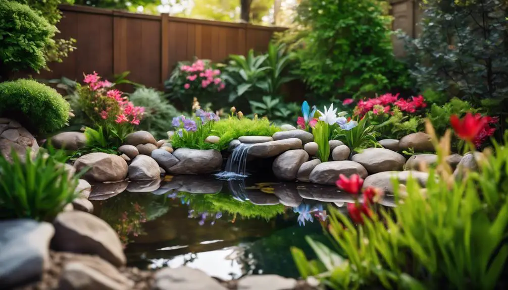 easy backyard water features