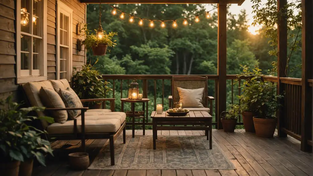 enclosing outdoor living spaces