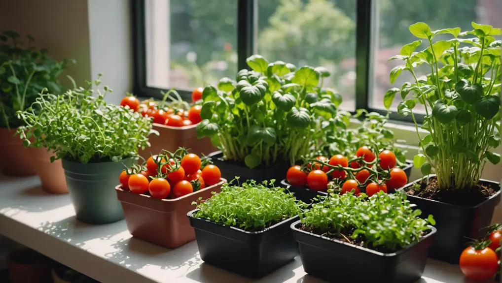 grow veggies inside year