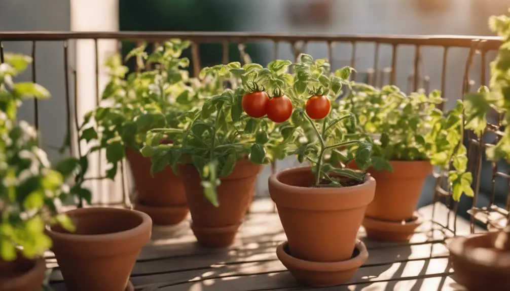 growing tomatoes in containers