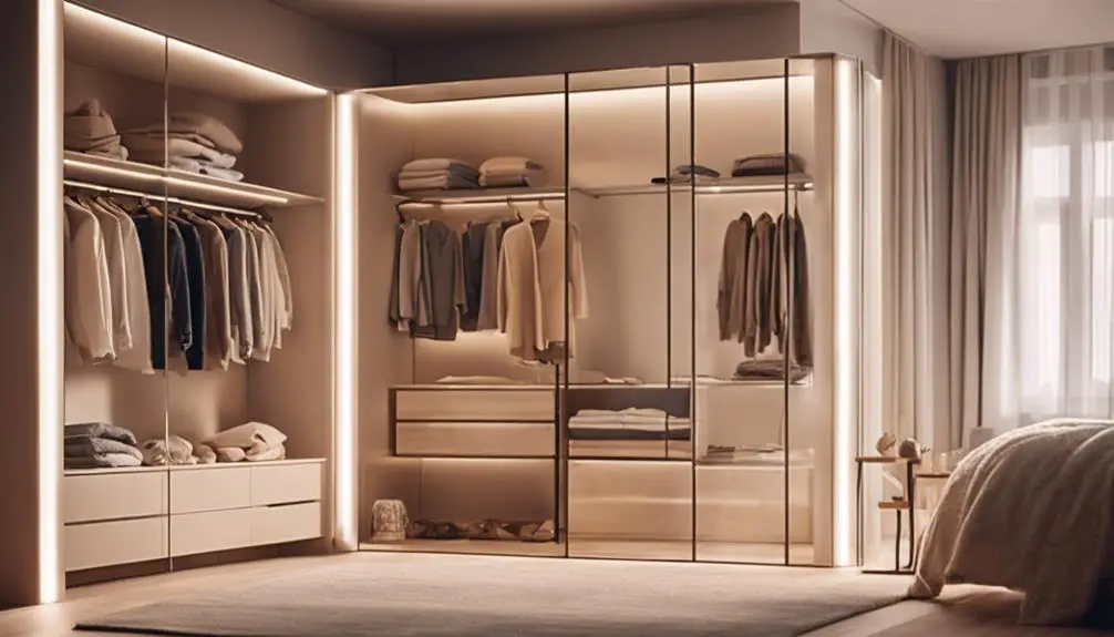 illuminate your closet space