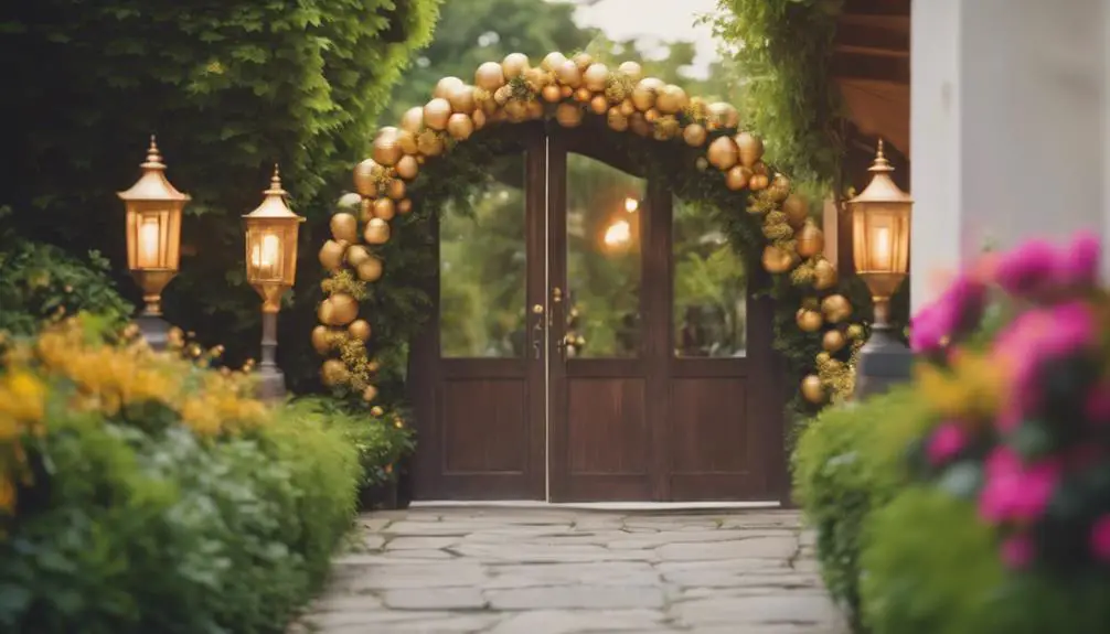 inviting outdoor entrance designs