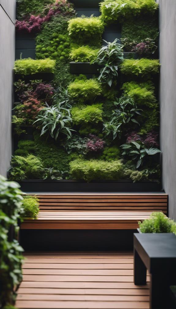 maximizing space for greenery