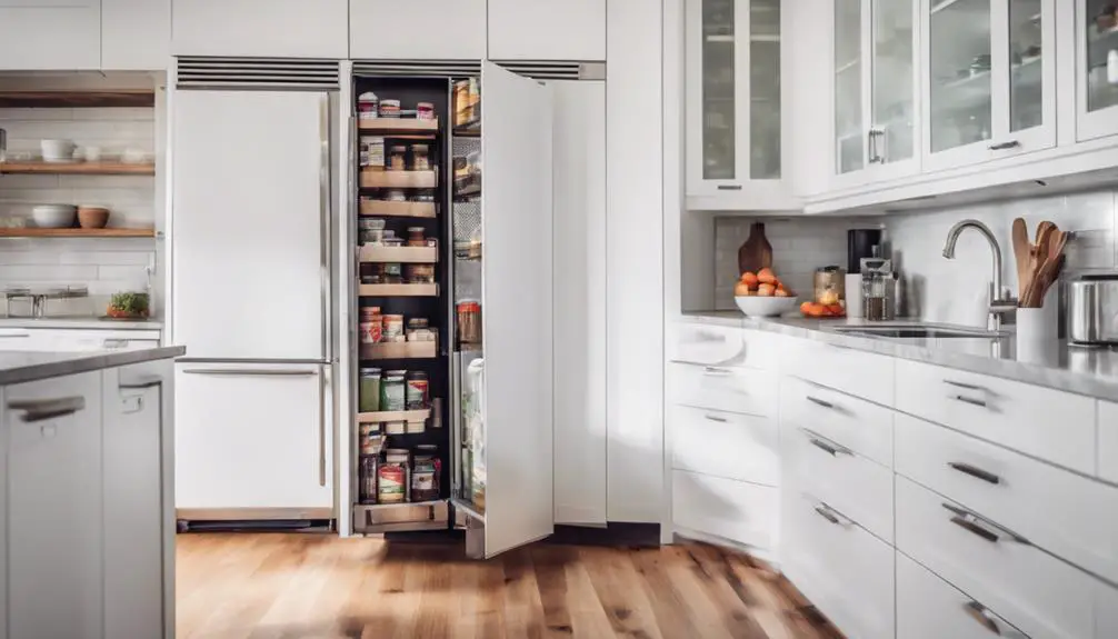 maximizing space in kitchen