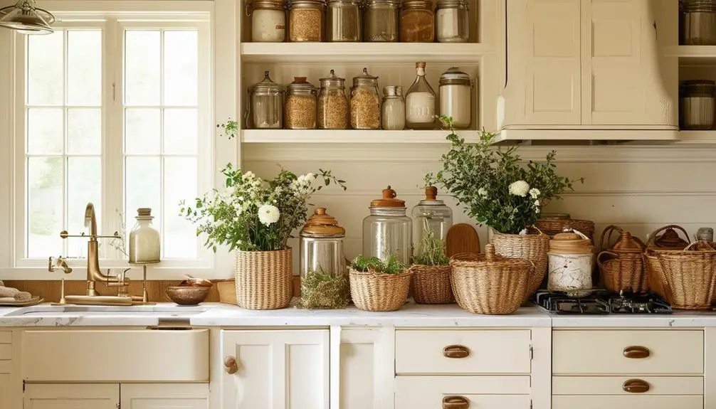 How To Decorate Above Kitchen Cabinets