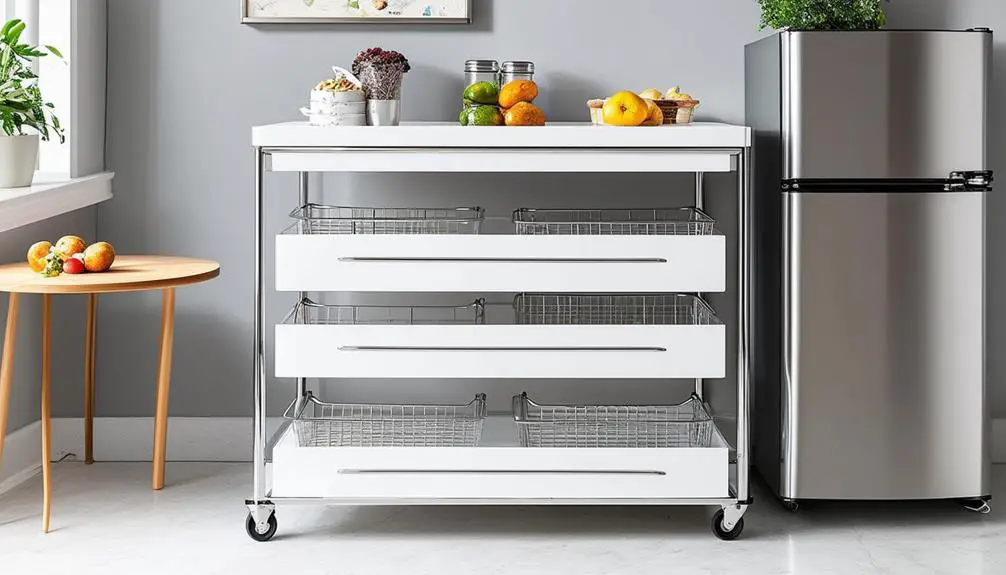 optimize kitchen storage space