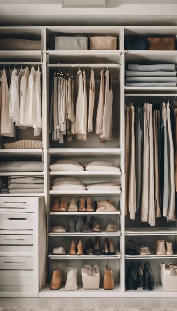 optimize small closet areas