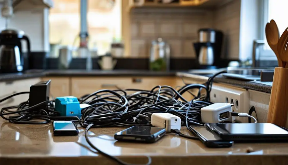 organize your cable clutter