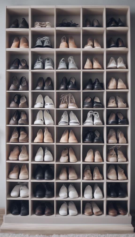 organize your shoe closet