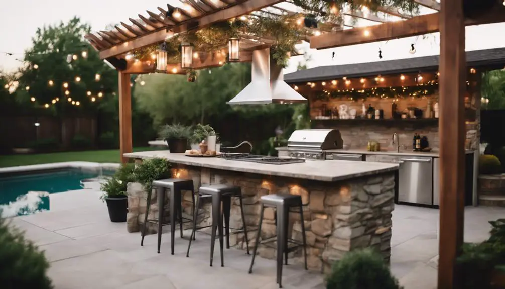 outdoor cooking space ideas