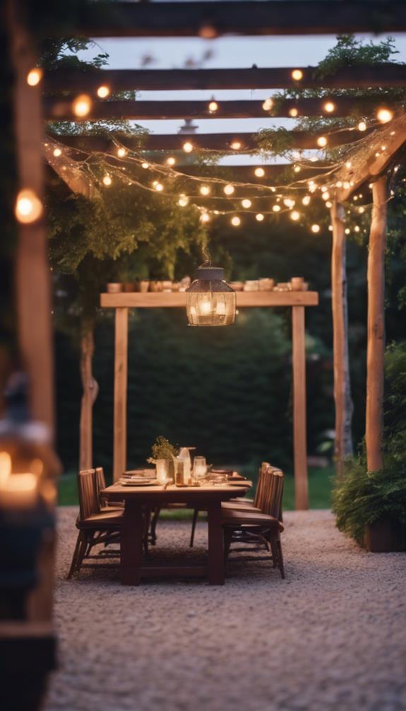 outdoor entertainment space ideas