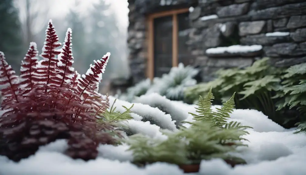 plants thriving in winter