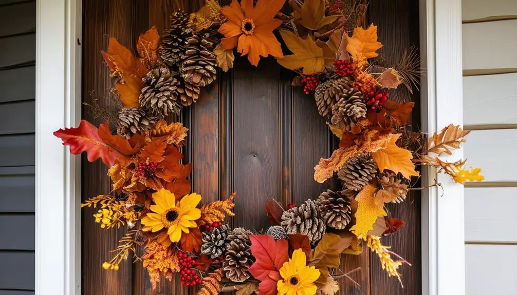 Fall Front Porch Wreath Ideas