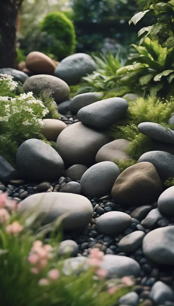 selecting appropriate garden stones