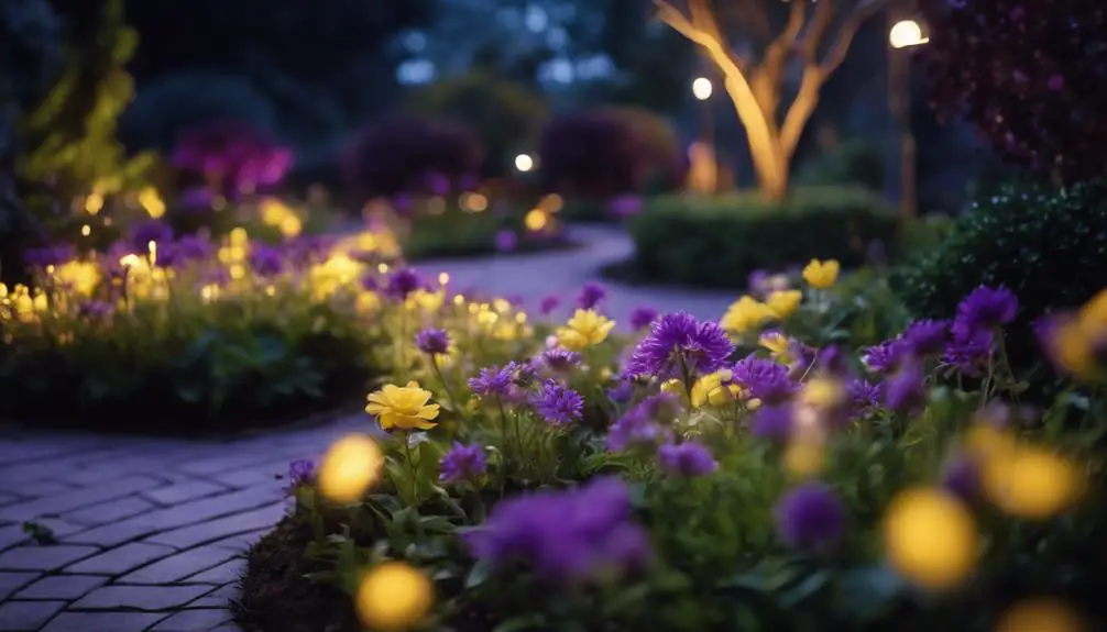 soft glow on petals