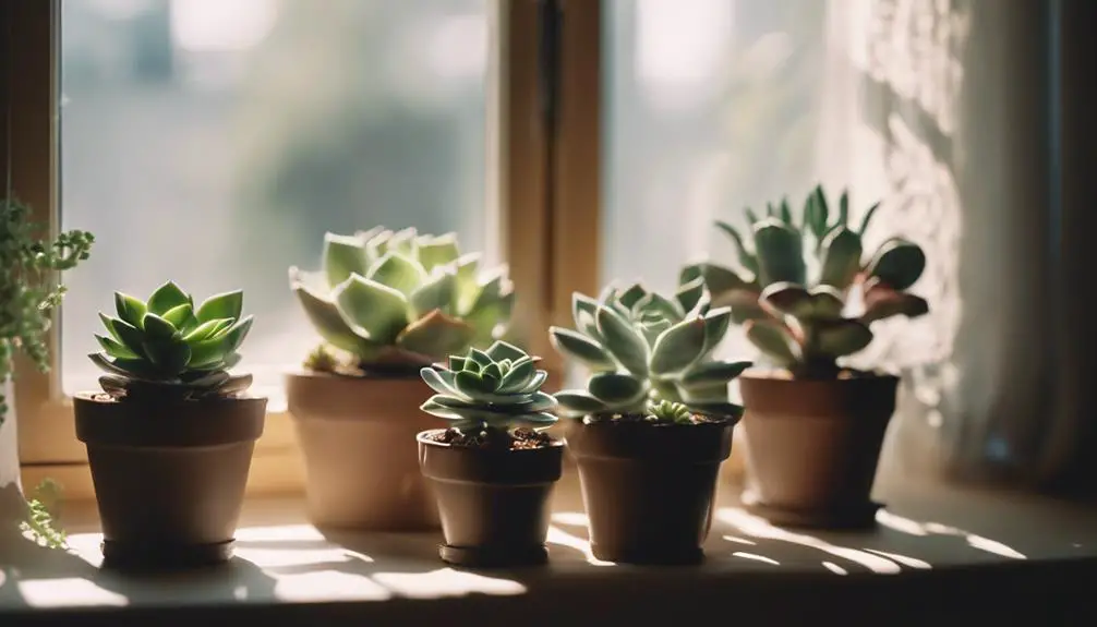 succulents require bright light