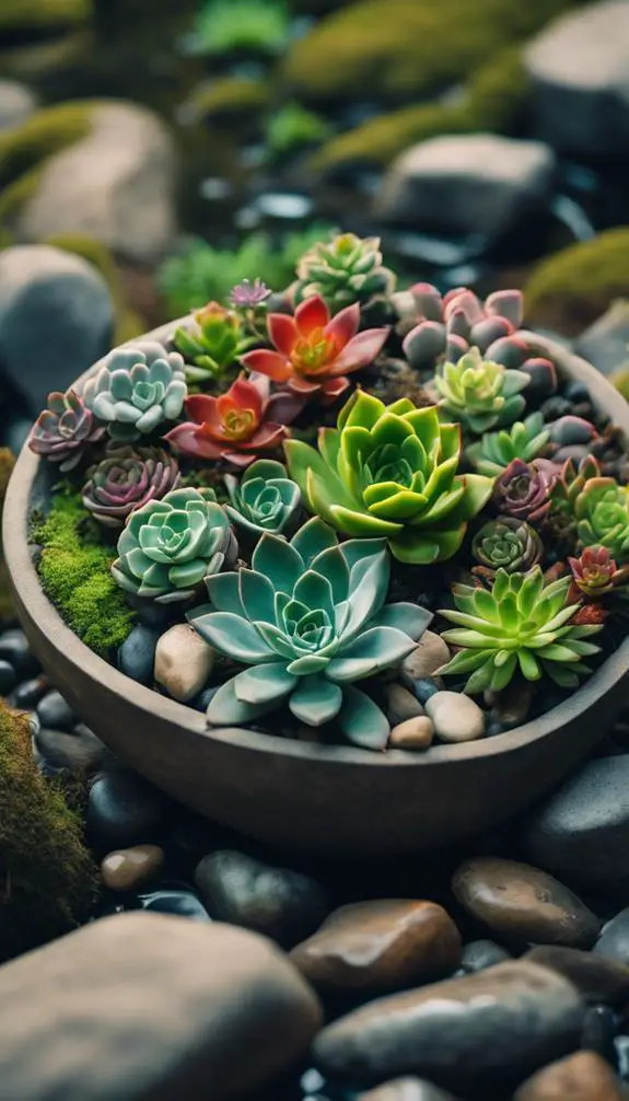 Succulent Rock Garden Ideas