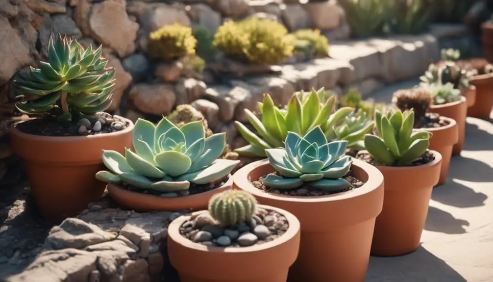 vibrant desert plant arrangements