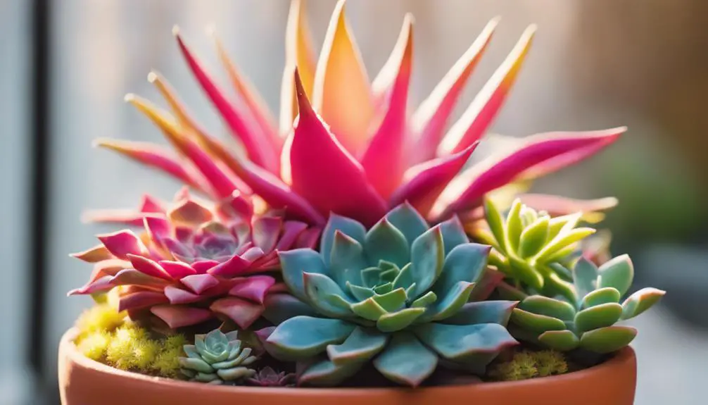 vibrant plants in harmony