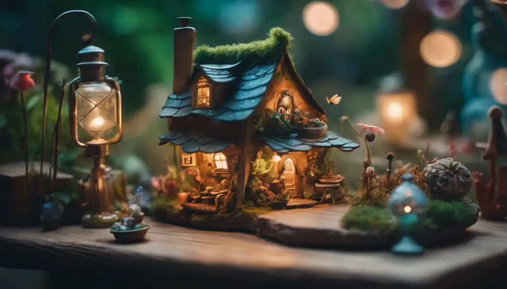 whimsical miniature garden design