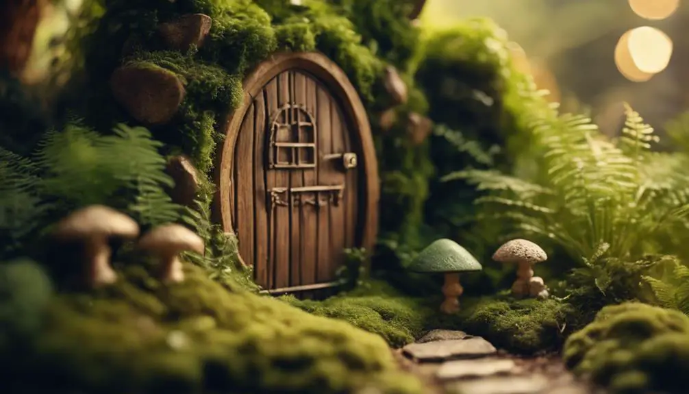 whimsical miniature plant scenes