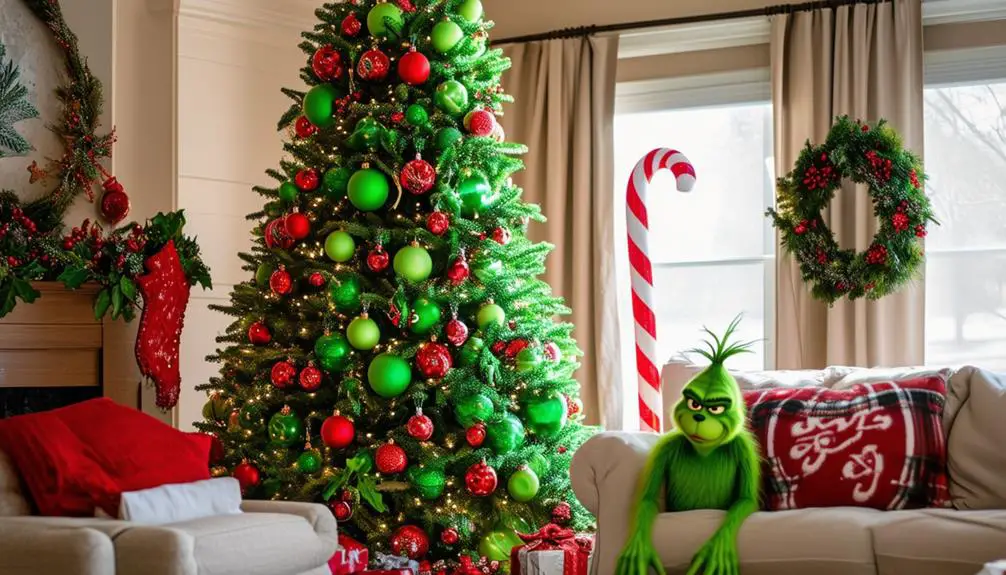 Whimsical Grinch Christmas Decor Ideas